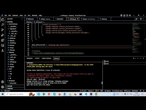 Warnings error-staticfiles w004 #shorts