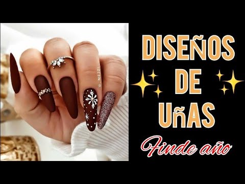 DISEÑOS DE UÑAS PARA DE AÑO 2022-2023 #uñas2022 #uñasdecoradas  #uñasdiciembre #tendenciaenuñas