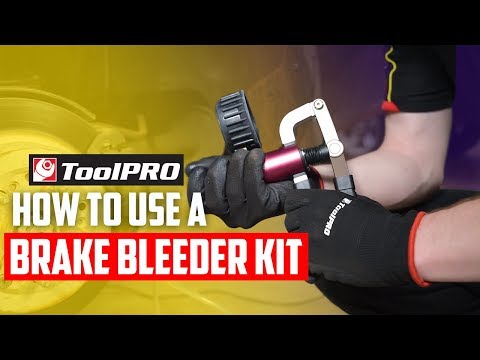 How to use the ToolPRO Brake Bleeding Kit