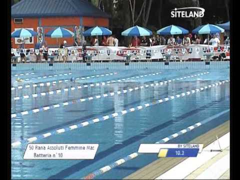 Serie 3 dei 50 Rana  Assoluti Femmine Master - 13 Memorial Andrea Bettiol