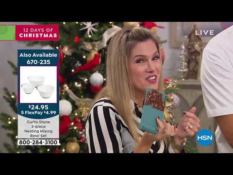 Curtis Stone 3piece Nylon Spatulas and Bowl Scraper