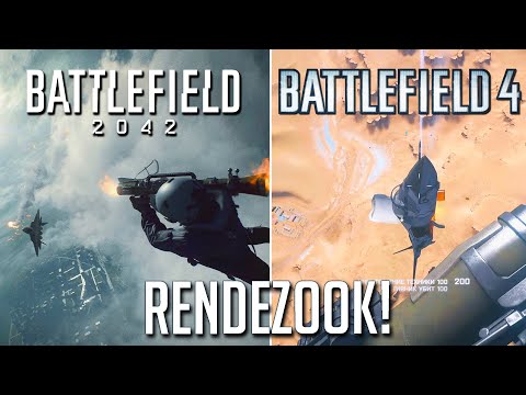 Battlefield 2042 Rendezook (jet scene) vs Battlefield 4 (comparison)