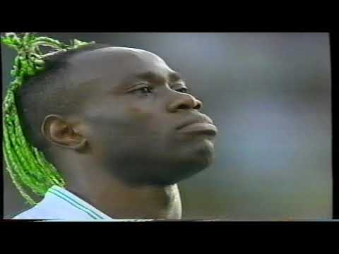 World Cup France 1998 Nigeria vs Paraguay National Anthems