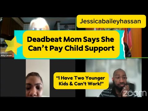 Deadbeat Mom Says She Can’t Pay Child Support Because She Has Two Younger Kids & Can’t Work