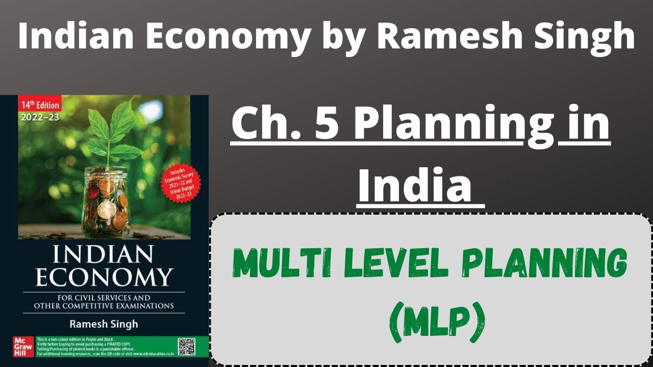 (V-42)(Ch.5) Planning in India : Multi Level Planning (MLP)|| UPSC || CDS || IAS