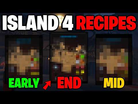 BEST Island 4 Armor and Weapon Recipes YOU SHOULD USE In The Forge (Roblox)