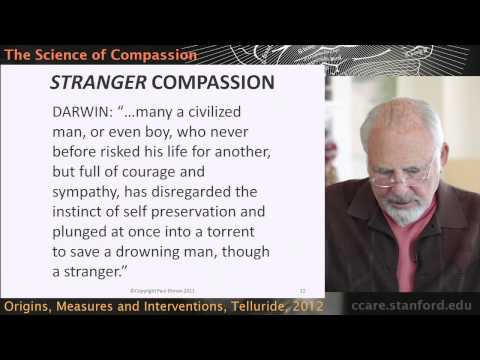 The Science of Compassion: Origins, Measures, and Interventions - Paul Ekman, Ph.D.