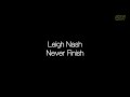 Leigh Nash - Never Finish [Lyrics]