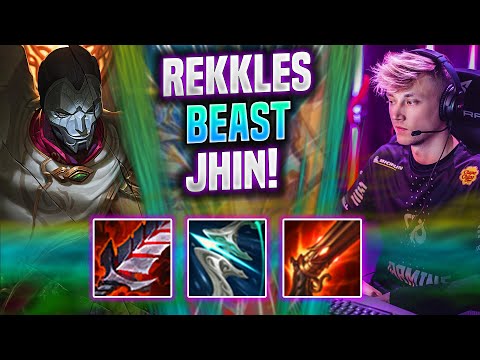 REKKLES IS A BEAST WITH JHIN! - KC Rekkles Plays Jhin ADC vs Ezreal! | Season 2022