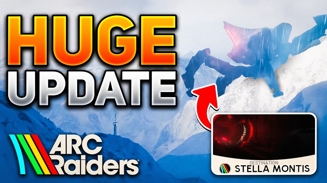 HUGE ARC Raiders Update! New Map & World Boss, Community Event & More!