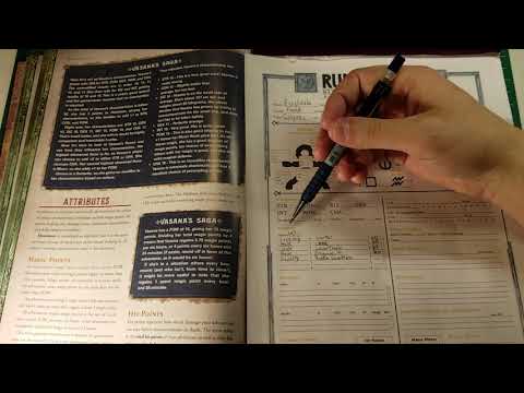 I Make A Runequest Glorantha Character! Part 4 - Base Characteristics and Attributes
