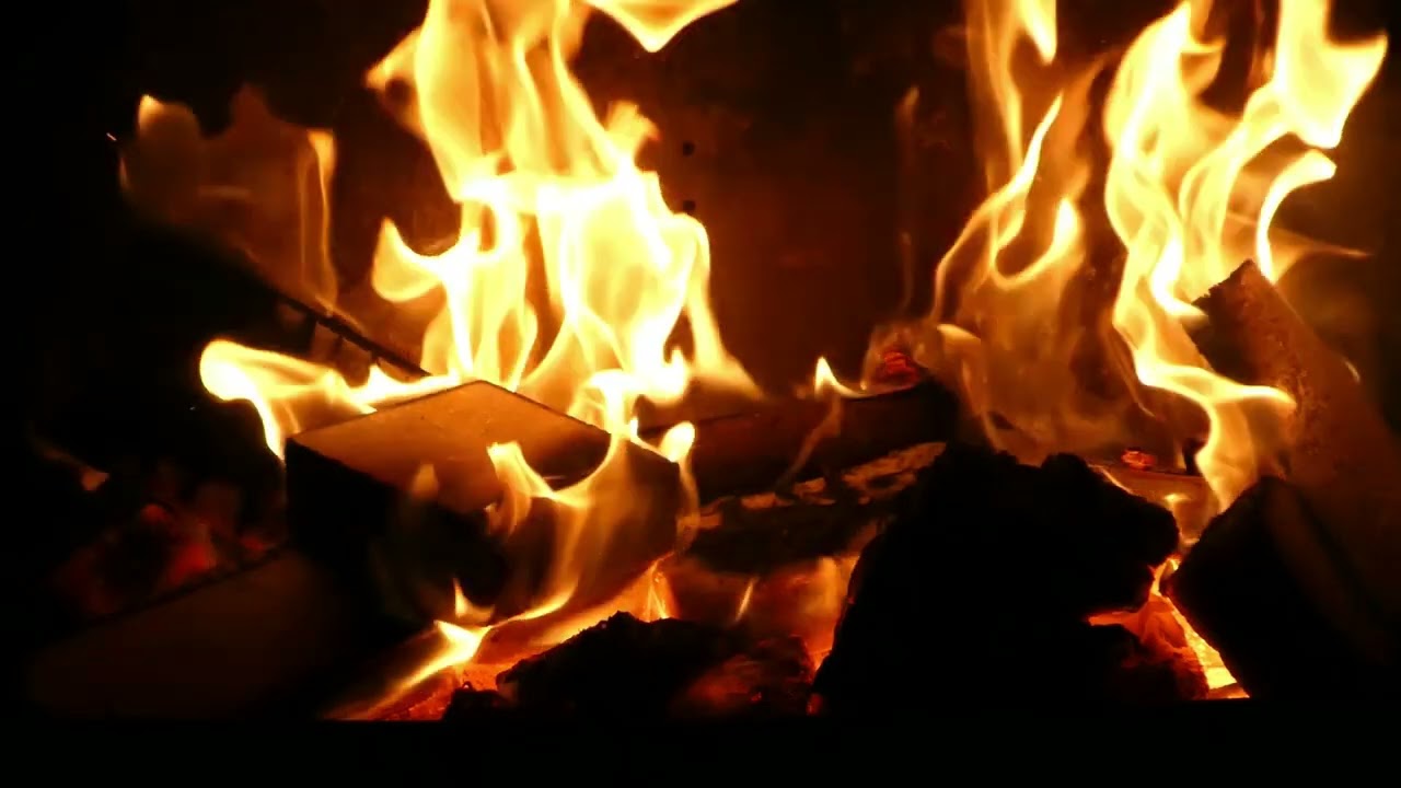 Stream deze video naar je TV en geniet van de open haard.