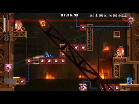 (세계 1등) 록맨 11 메달 챌린지 스피드런 블래스트맨