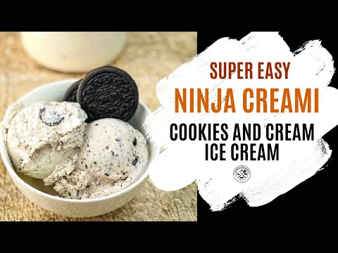 Ninja Creami Cookies and Cream Ice Cream