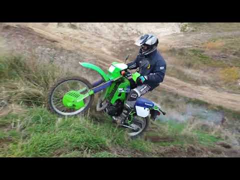 Kawasaki KMX 200 1989 hillclimb, jump, hard enduro obstacles