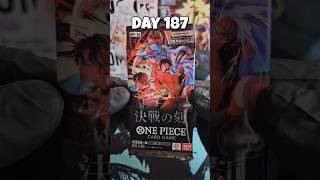 Day 187 of opening a onepiece pack everyday for an entire year #onepiece #optcg #boosterpack #op16