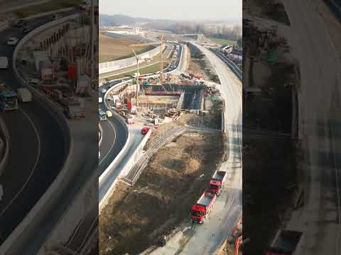 B33-Ausbau zwischen Allensbach und Hegne: Der Fortschritt aus der Luft