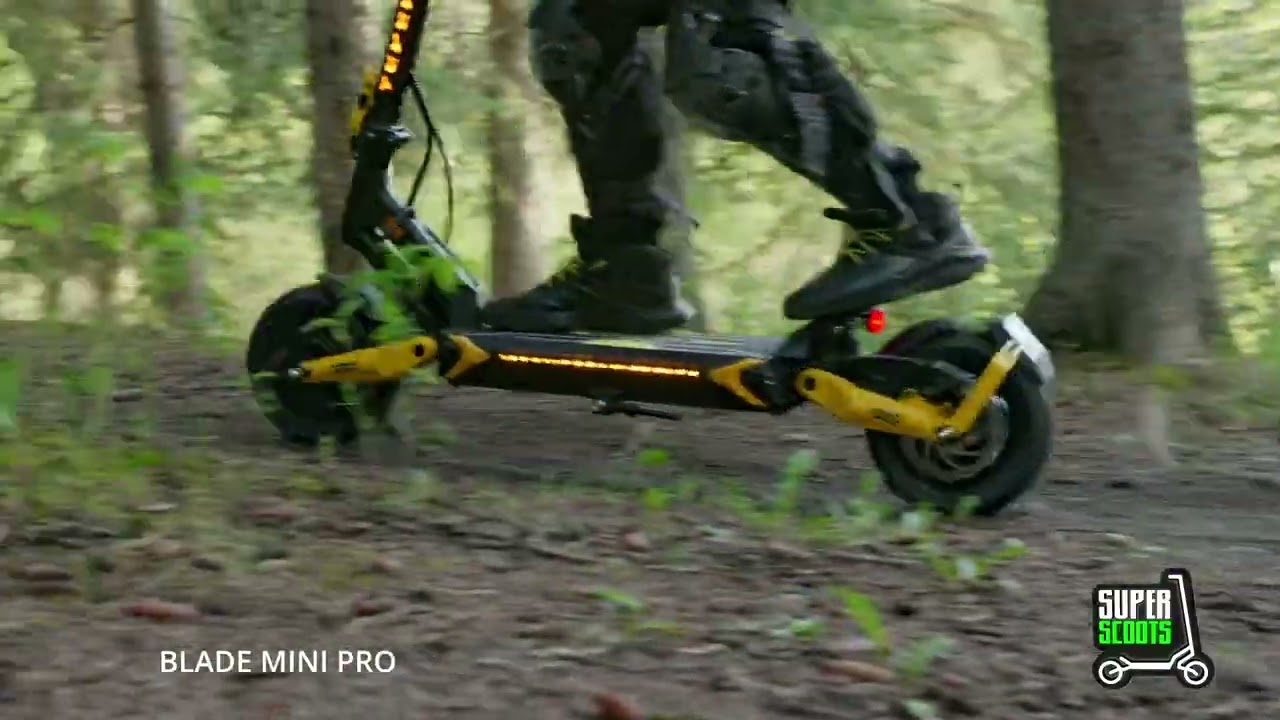 TEVERUN BLADE MINI PRO: 80KM Range, Dual Motor Commuter Scooter
