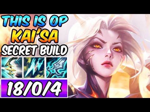 QUESTA BUILD DI KAI'SA È ROTTA | COME GIOCARE CON KAI'SA ADC IN MODO PULITO | League of Legends