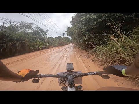 Novelinha Brasil Ride 2025 - Ep: 7 - CANCELARAM ETAPA e fomos pedalar na LAMA pra treinar