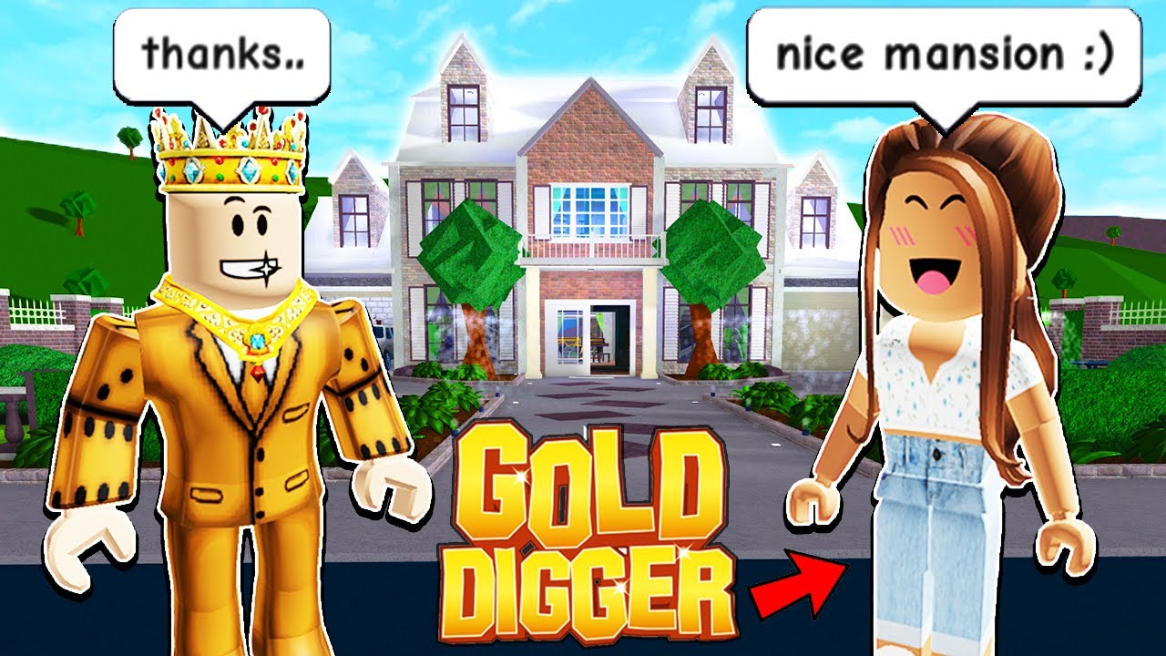 EXPOSING GOLD DIGGERS IN ROBLOX BLOXBURG!