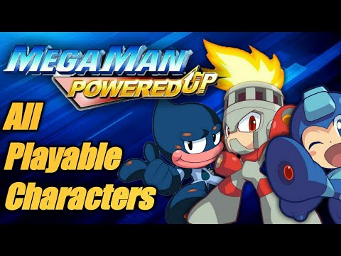 MegaMan Powered Up - All Playable Characters
