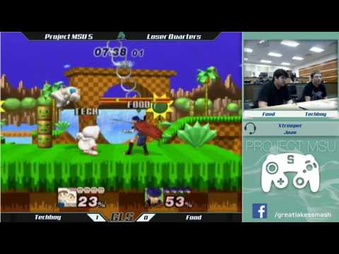 Project MSU 5 Losers Quarters - Techboy (Ice Climbers) vs. Food (Ike)