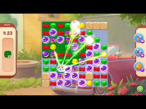 Homescapes Level 10874 No Boosters Gameplay