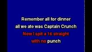 ggnzla KARAOKE 232, Danny Brown - GROWN UP