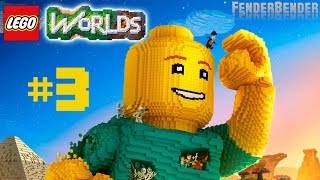 LEGO Worlds PS4 | Gameplay Walkthrough #3 - No Commentary