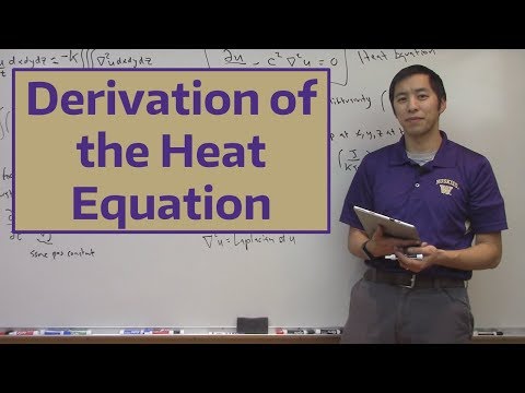 Derivation of the Heat Equation