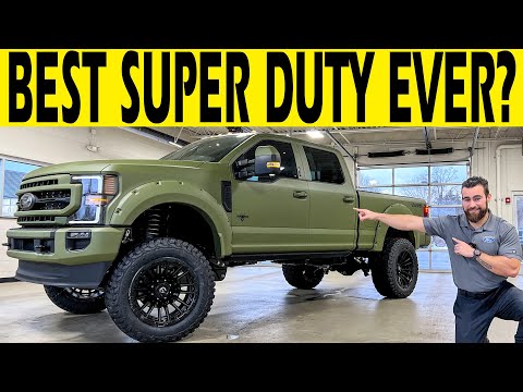 BEST SUPER DUTY EVER? 2022 Ford F250 - 7.3 SCA Black Widow Armed Forces Edition 🔥