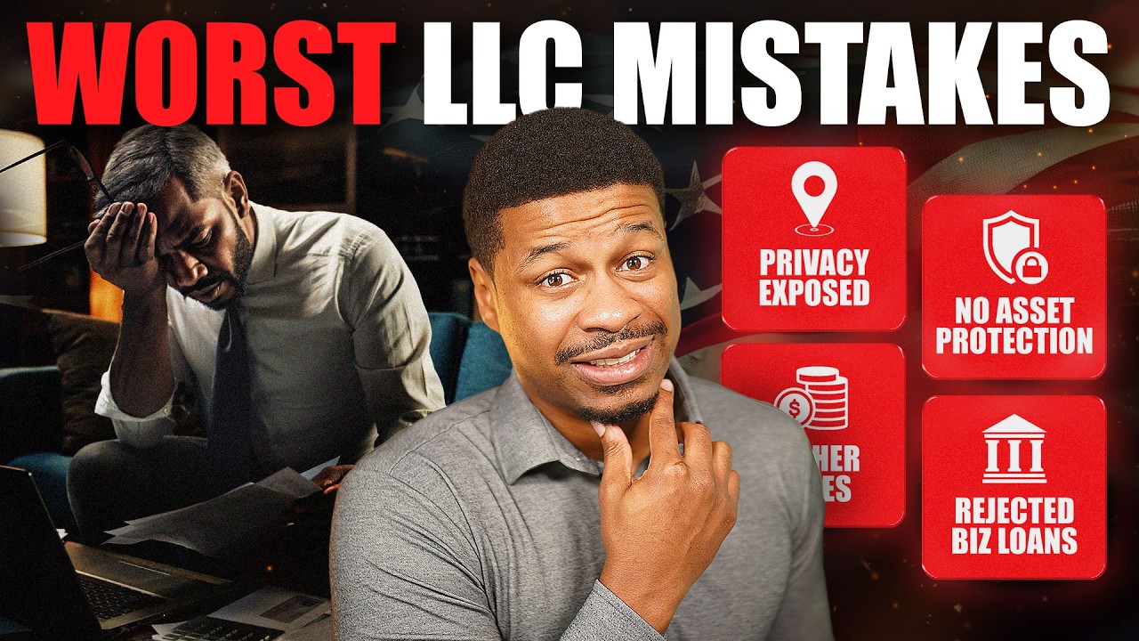 Avoid These 10 MISTAKES BEFORE Starting An LLC!