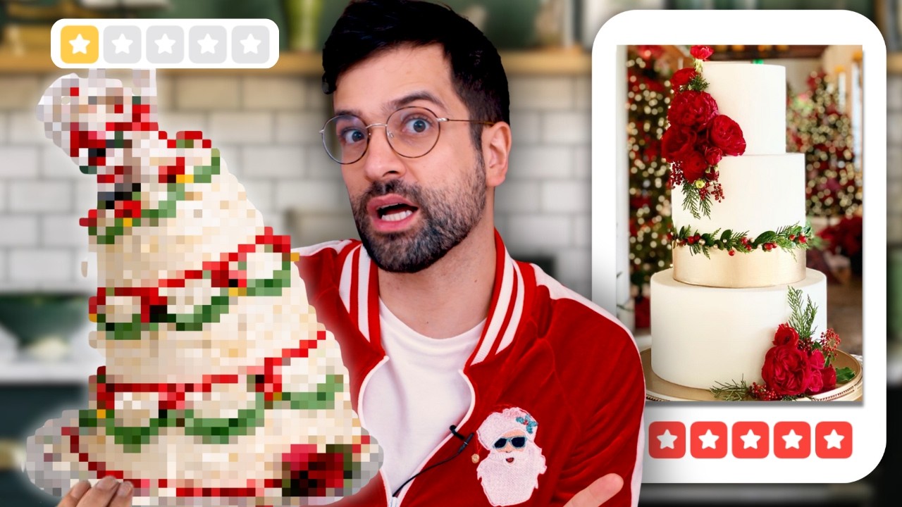 I Ordered 1 vs 3 vs 5 Star Wedding Cakes (Christmas Edition)