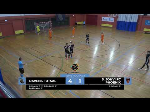 Tartu vald Ravens Futsal - Jõhvi FC Phoenix (23.02.2024) I 8:3 I Coolbet saaliliiga veerandfinaal