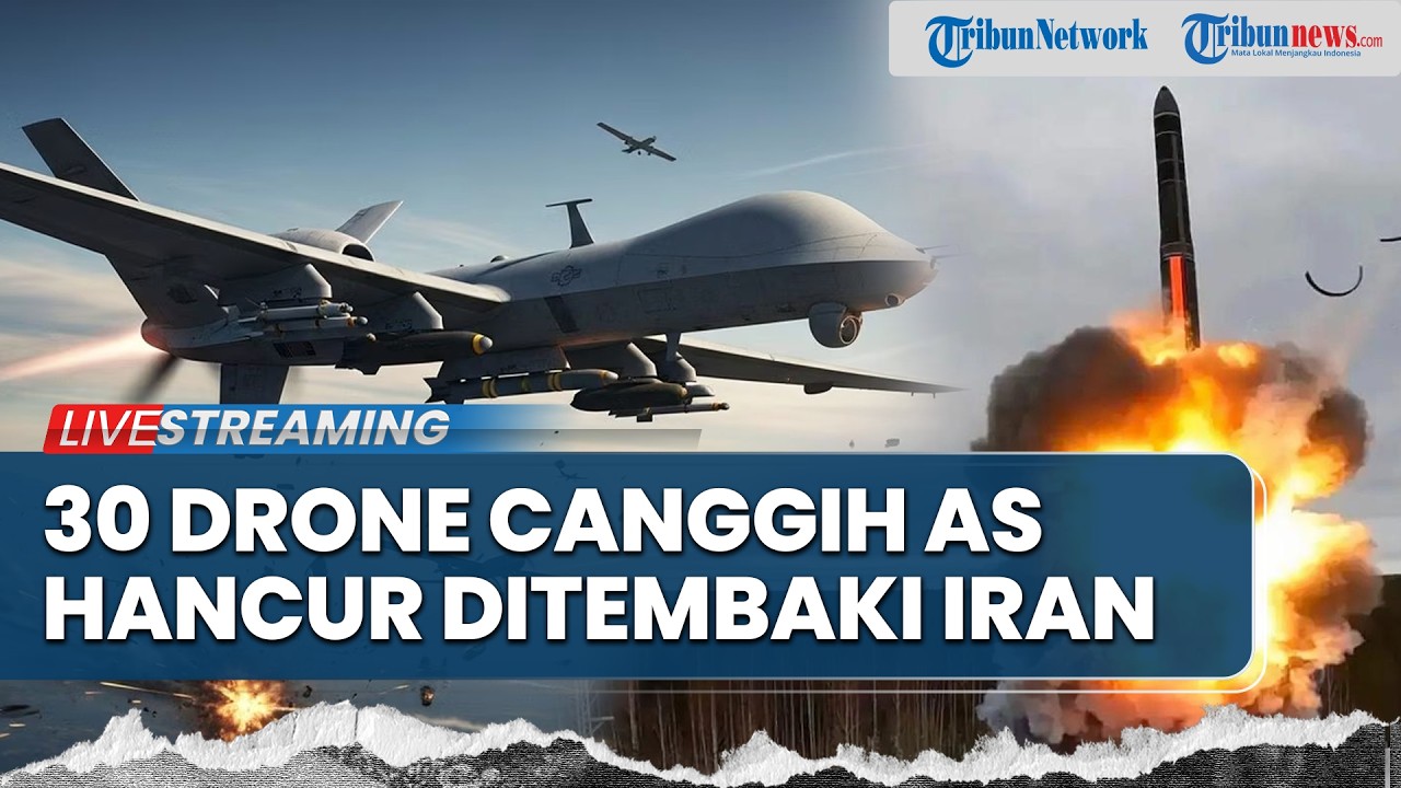 Iran Hancurkan 30 Drone Canggih AS Senilai Rp16 Triliun, Netanyahu Cemas Hubungan Israel-AS Retak