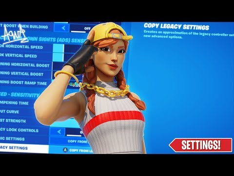 BEST PC *AIMBOT* settings on KEYBOARD AND MOUSE for Fortnite Chapter 2 (SEASON 12)