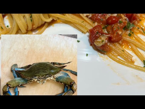 Linguine con il famosissimo Granchio 🦀 Blu