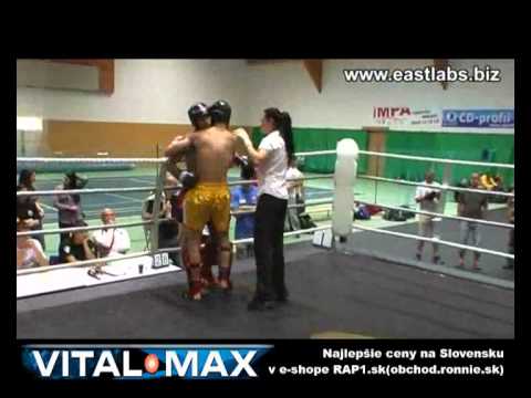 Peter FRANKO prešov vs. VARGA MS SR2011 K1 67kg STYLE part 2.wmv