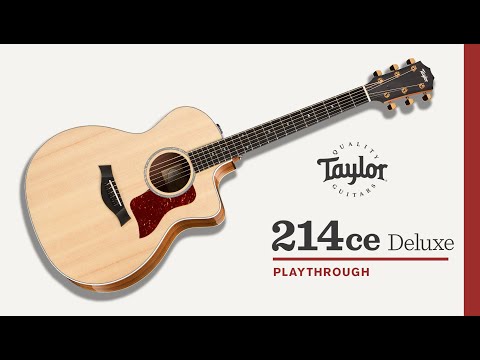 Taylor Guitars 214ce DLX | Playthrough Demo