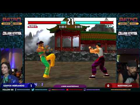Santos Hernandez vs BustinDillar (Losers Quarterfinals) - Tekken 3 - College Station Comic Con 2023