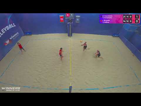 18:40 D.Svyrydenko / V.Avramenko - I.Skrynnik / V.Kelbas | Winners Beach Volleyball