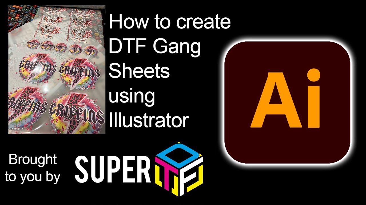 Build DTF Gang Sheets In Illustrator
