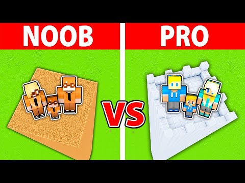 Minecraft NOOB vs PRO: TORRE PIÙ SICURA Per La FAMIGLIA!