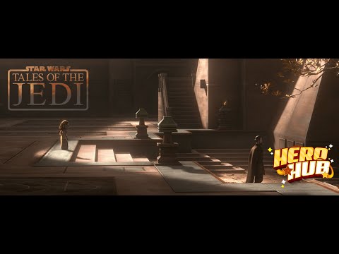 Star Wars Tales Of The Jedi  Master Dooku Speaks With Master Yaddle Scene