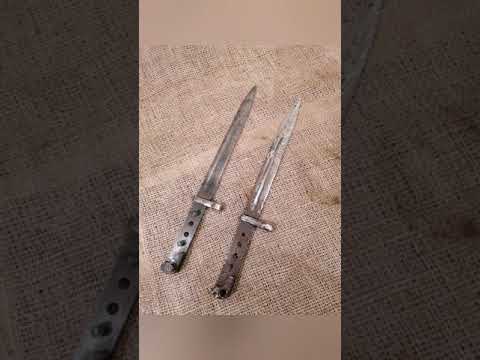Немного о реставрации штыка СВТ 40. Russian ww2 bayonet restoration.
