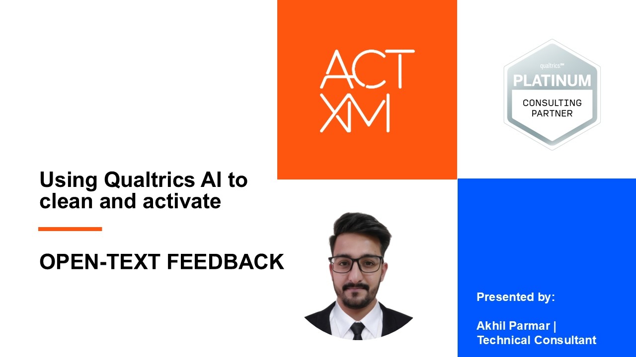 Qualtrics AI Open Text Validation: turn feedback into actionable insights
