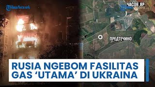 300 Drone & 37 Rudal Rusia Hantam Fasilitas Gas Utama di Ukraina, Tepat saat Zelenskyy Berada di AS