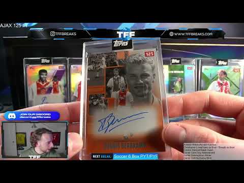 Topps® AFC Ajax 125th Anniversary 3 Box PYP #1