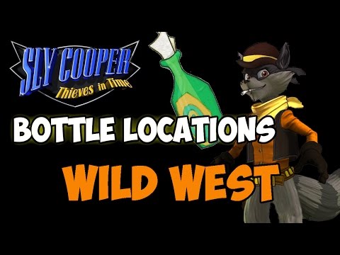 Sly Cooper Thieves in Time - Episode 2: Go West Young Raccoon (Wild West) Clue Bottle Locations